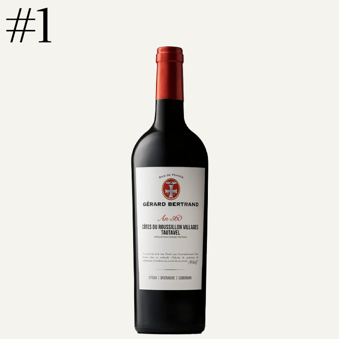 Gérard Bertrand 2023 An 560 Héritage Tautavel Red Blend (Côtes du Roussillon Villages Tautavel), $20