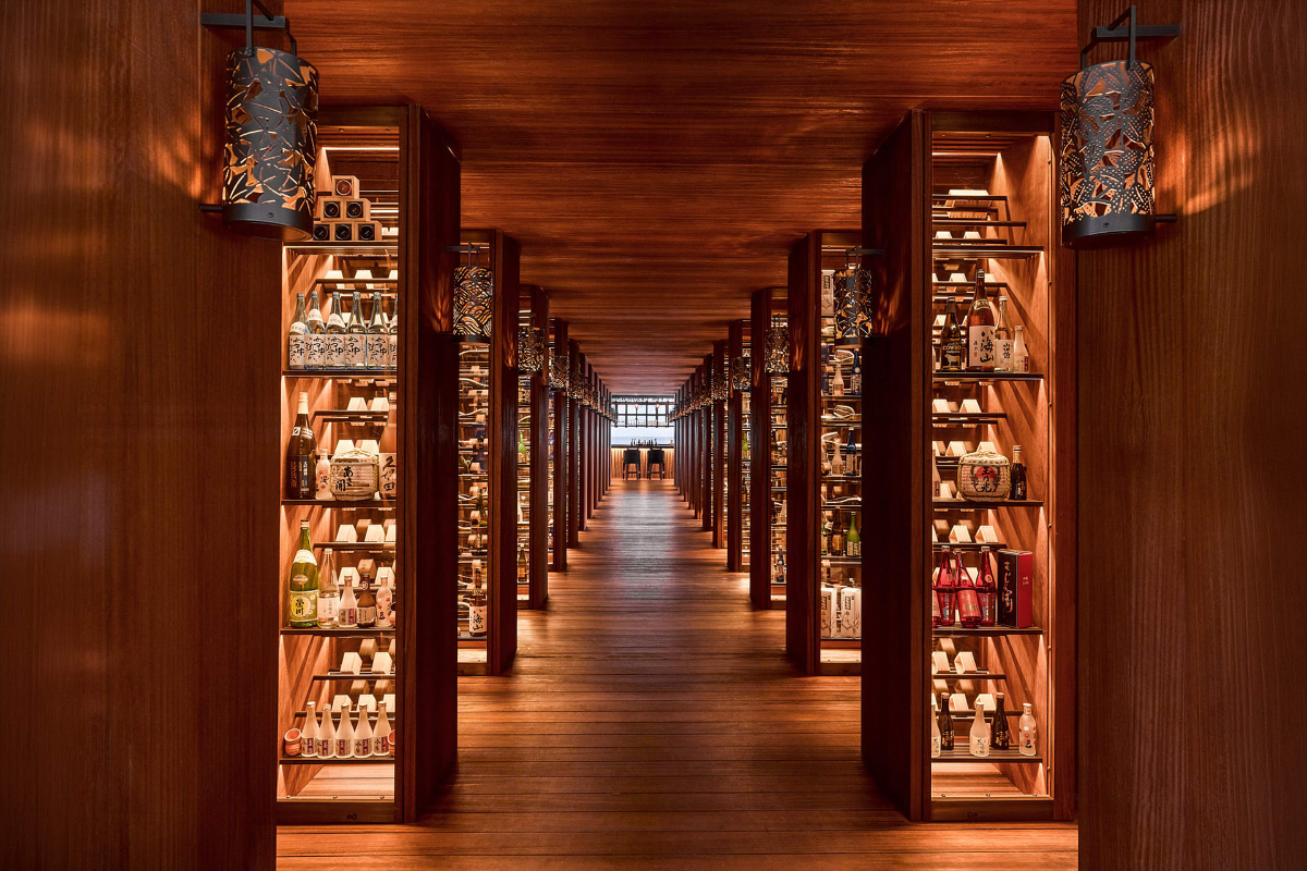 Step Inside a Glowing Tunnel of Sake