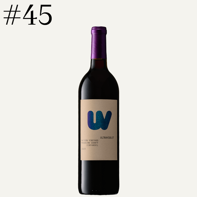 Ultraviolet 2023 Mattern Vineyard Zinfandel (Mendocino County), $16