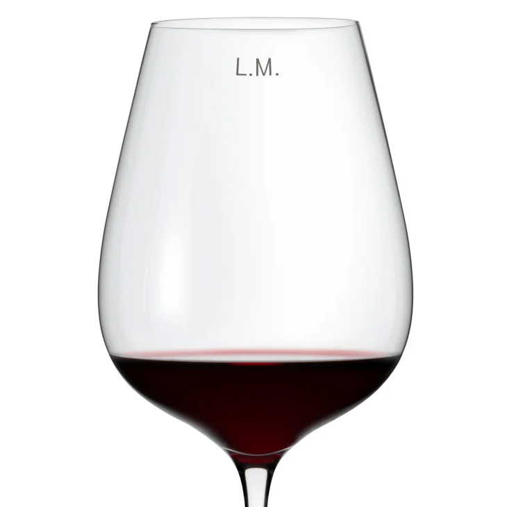 Personalized Wine Enthusiast Aria Cabernet Sauvignon Handblown Wine Glasses