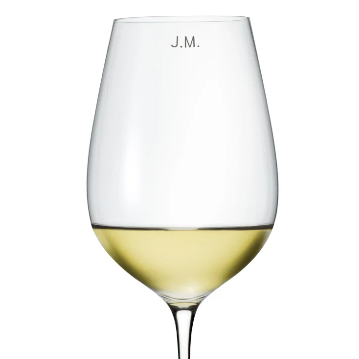 Personalized Wine Enthusiast Aria Universal Handblown Wine Glasses