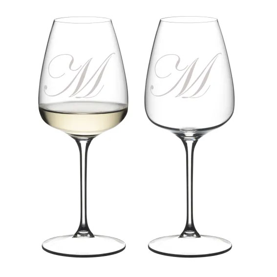 RIEDEL GRAPE@RIEDEL White Wine Glasses - Personalized