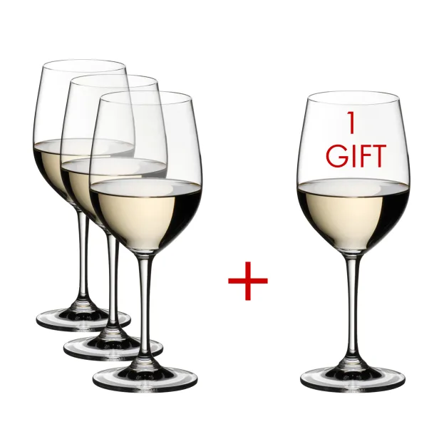 RIEDEL Vinum 40th Anniversary Chardonnay Wine Glasses Value Pack