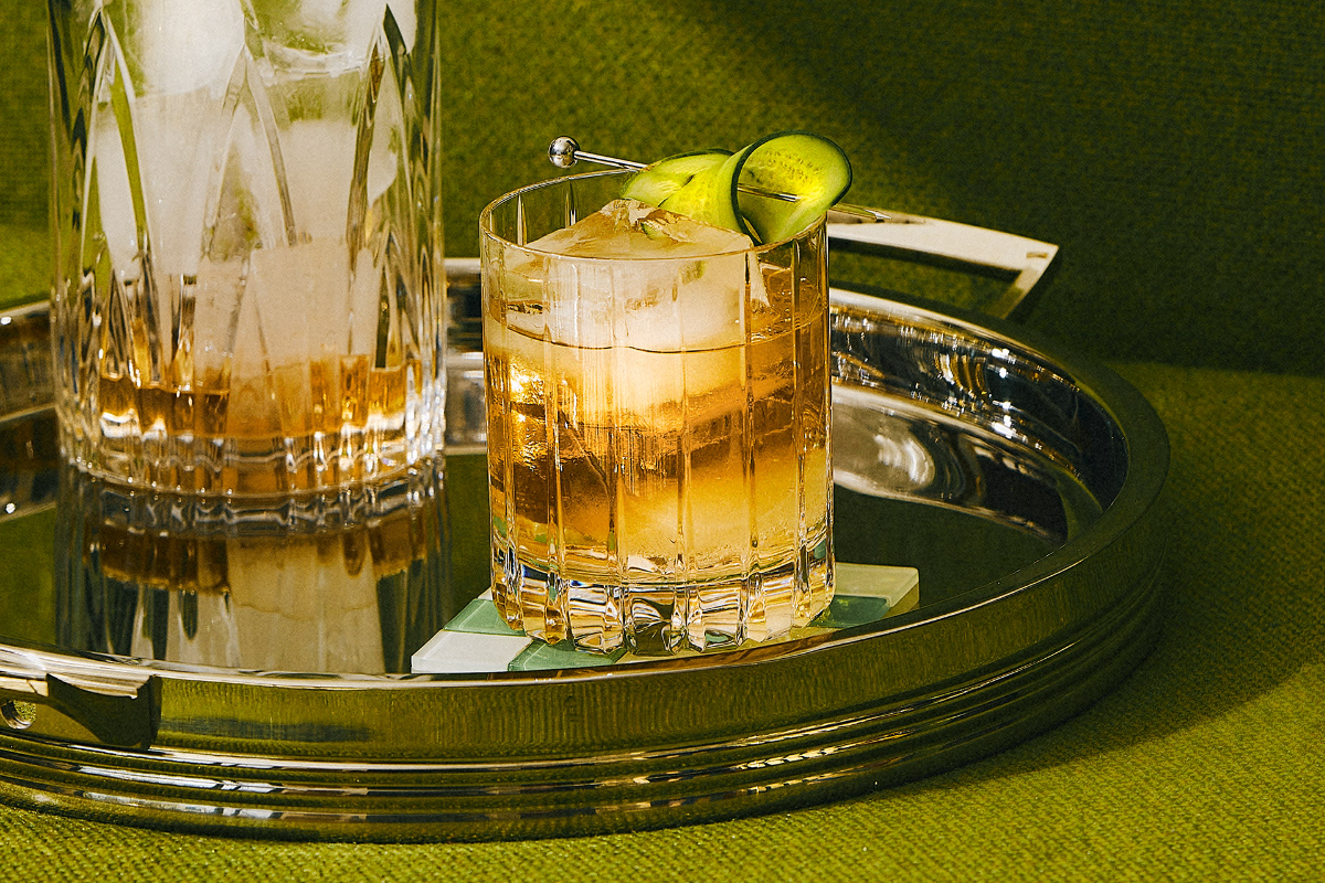 Mezcal and Celery Give This White Negroni an Herbal Makeover