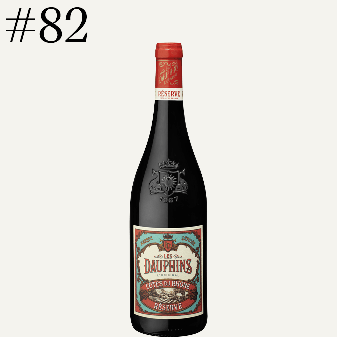Les Dauphins 2023 Réserve Grenache Blend (Côtes du Rhône), $12