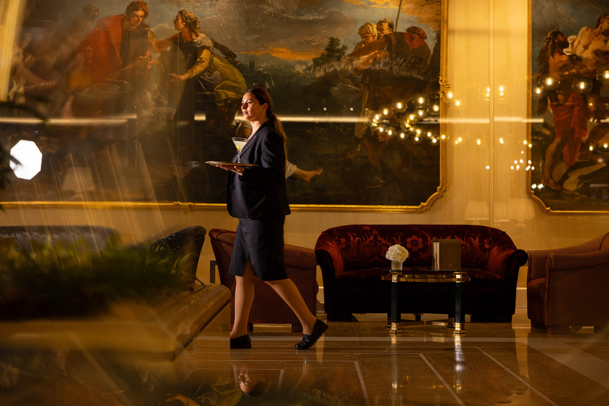 This Chic Roman Bar Is Basically an Art Museum with Cocktails