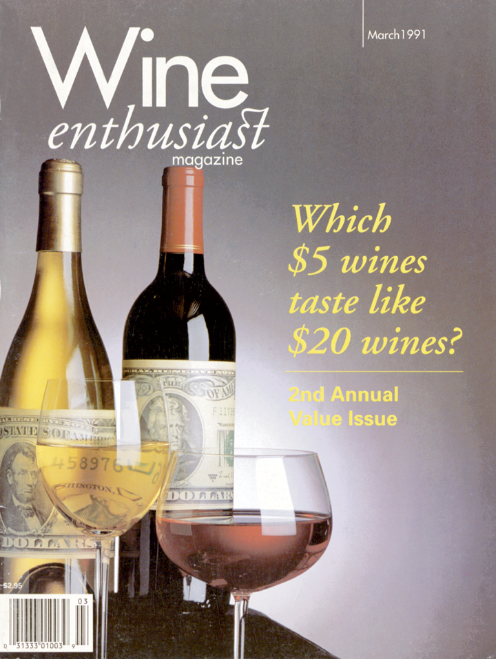 Wine Enthusiast Magazine,  March 1991