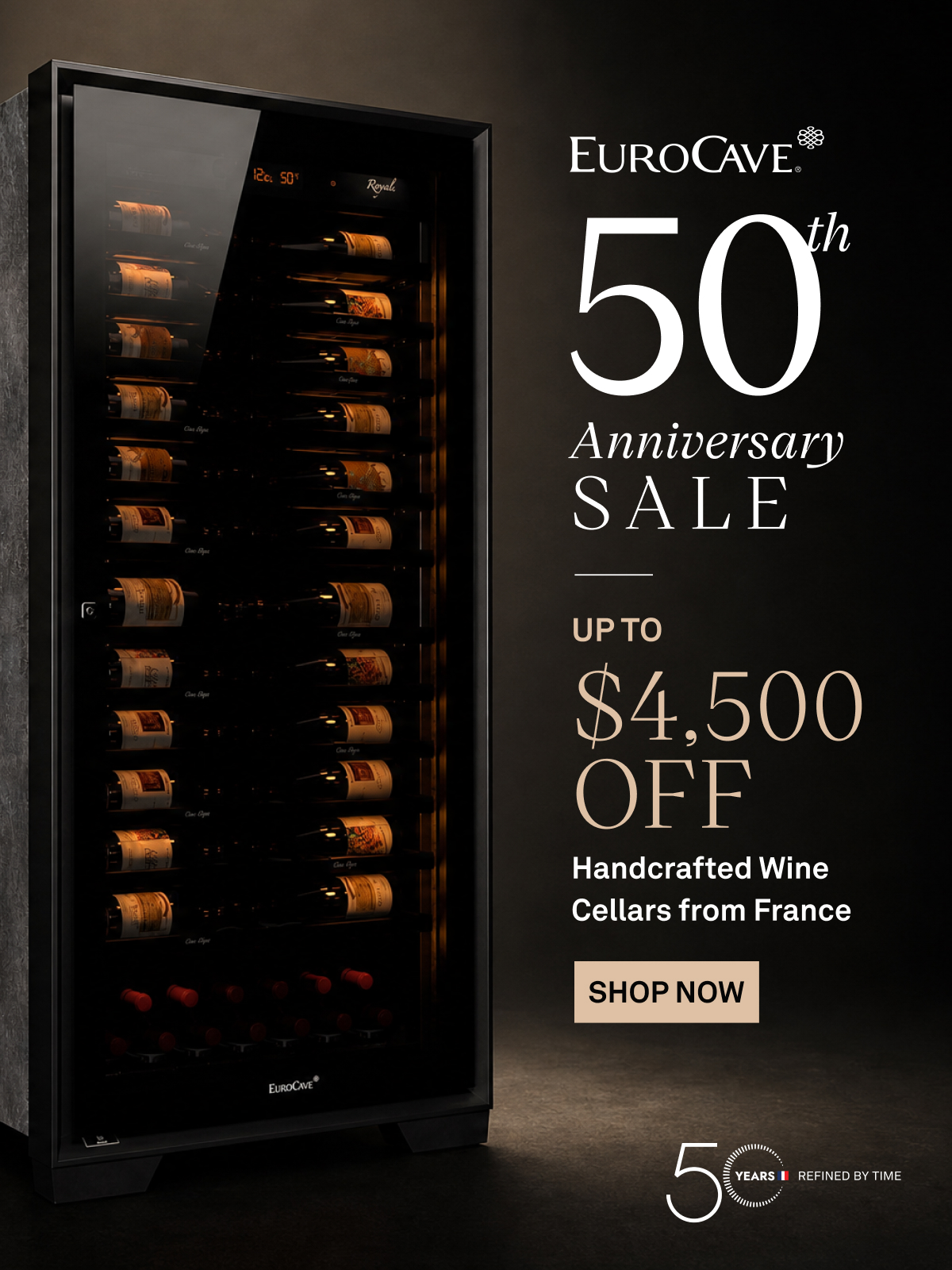 EuroCave 50th Anniversary Sale