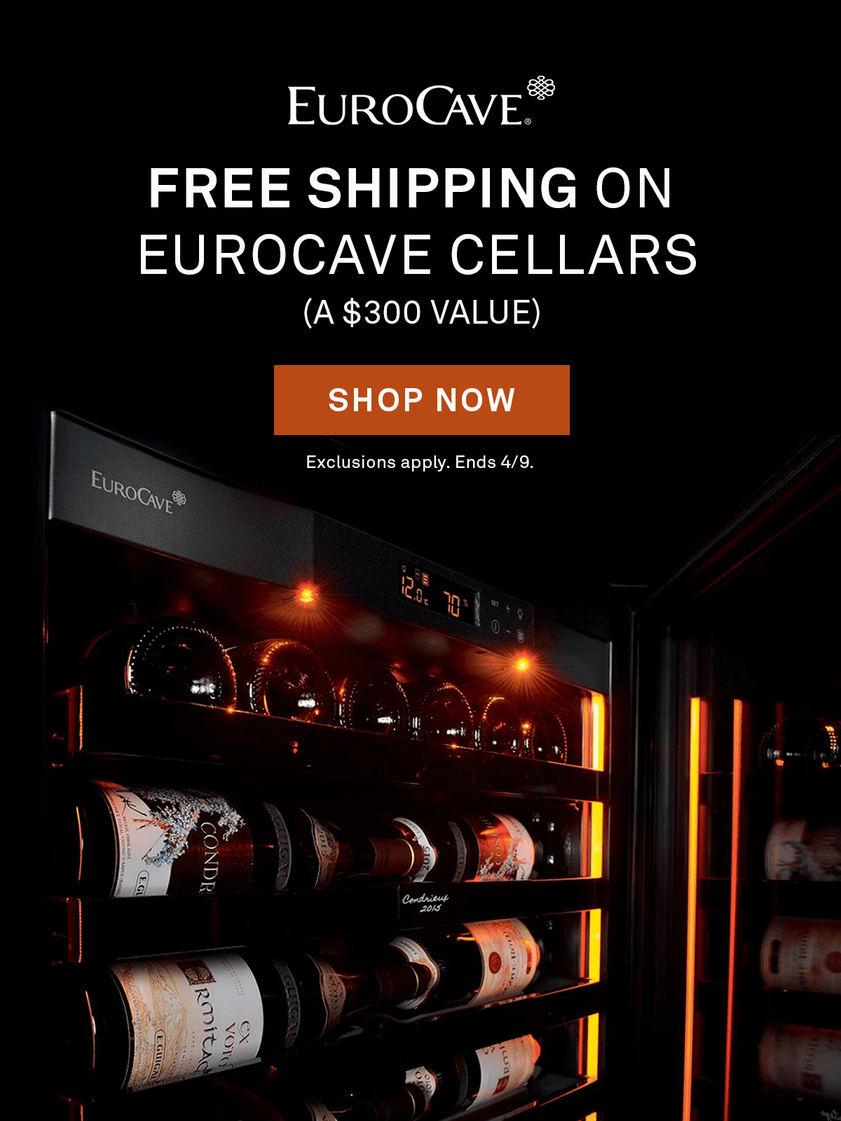 Free Shipping on EuroCave Free Shipping on EuroCave