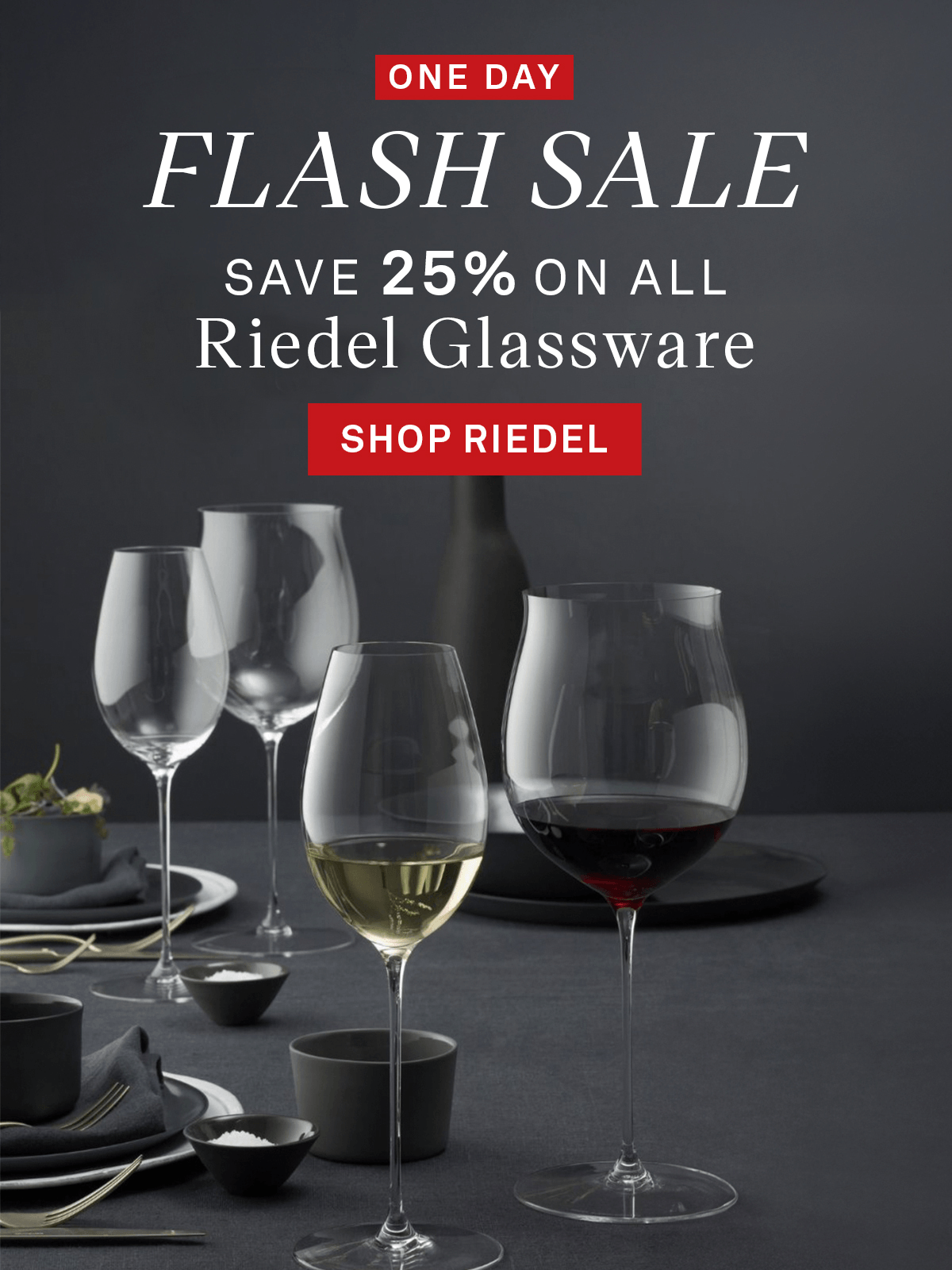 Riedel Glassware Flash sale