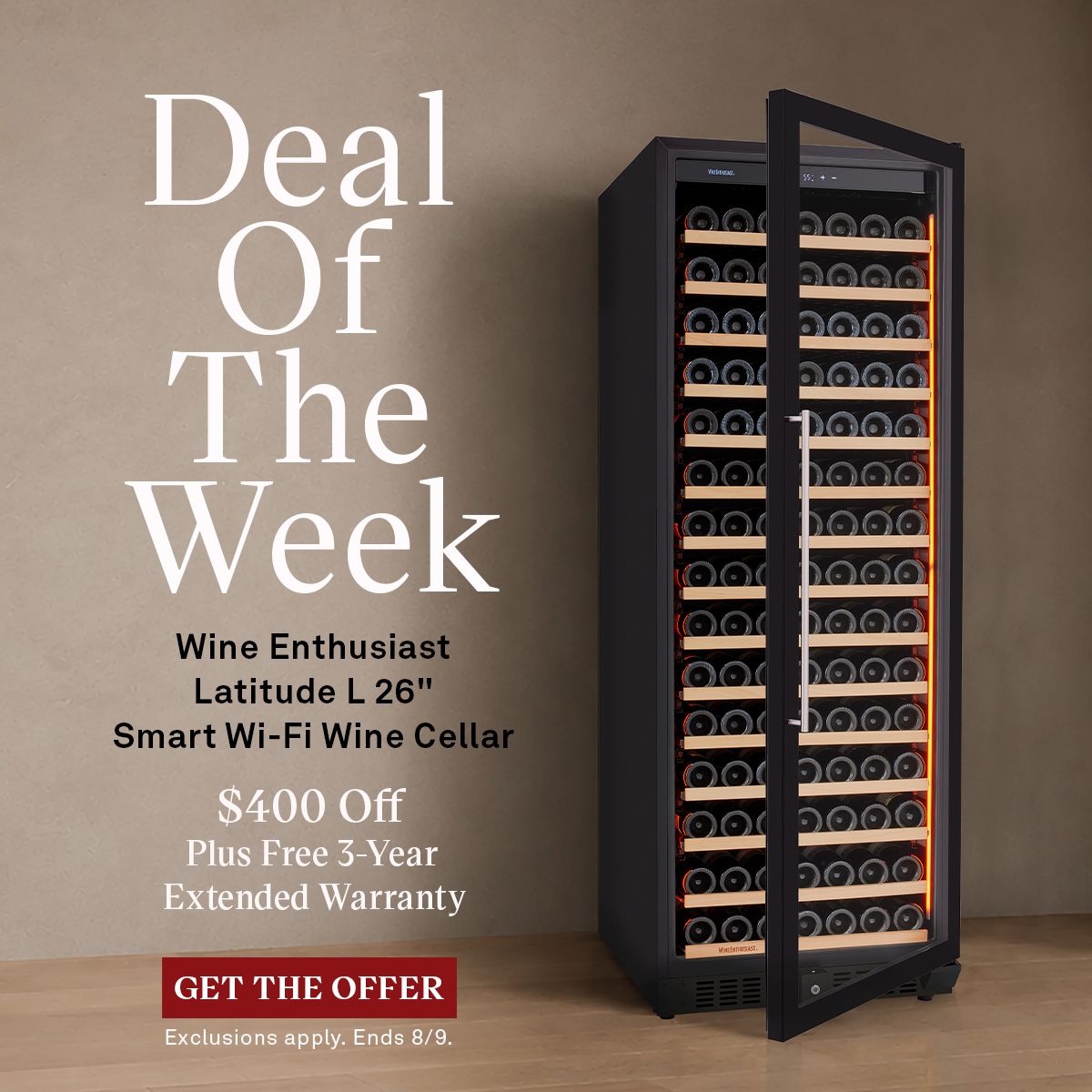 Wine Enthusiast Latitude L 26