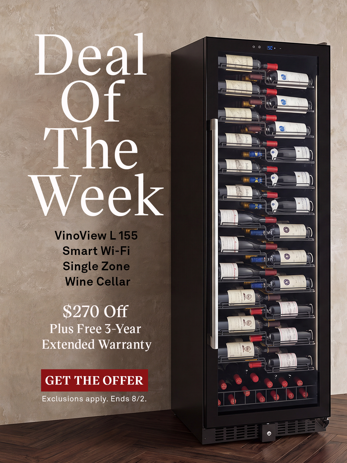 Deal of the Week - VinoView L 155