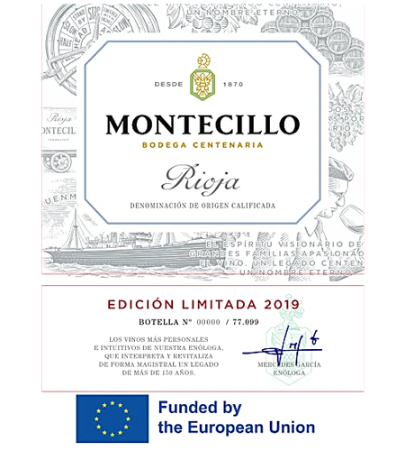 Bodegas Montecillo 2019 Bodega Centenaria Edición Limitada Red Blend (Rioja), $33