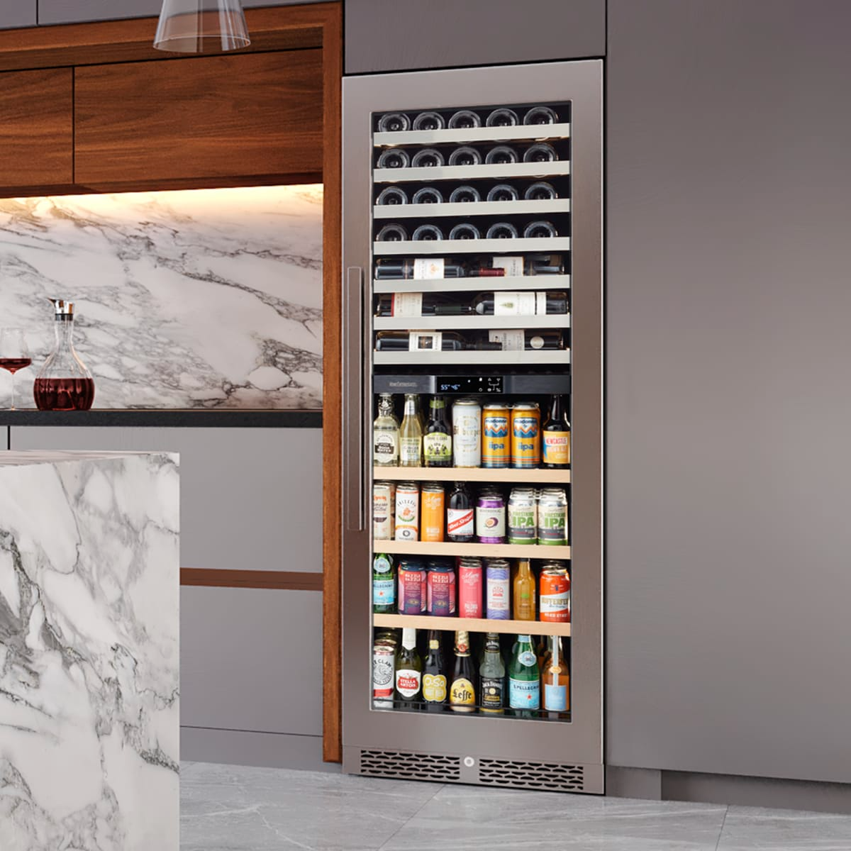Prestige Smart Wine and Beverage Center With Steady-Temp™ Cooling