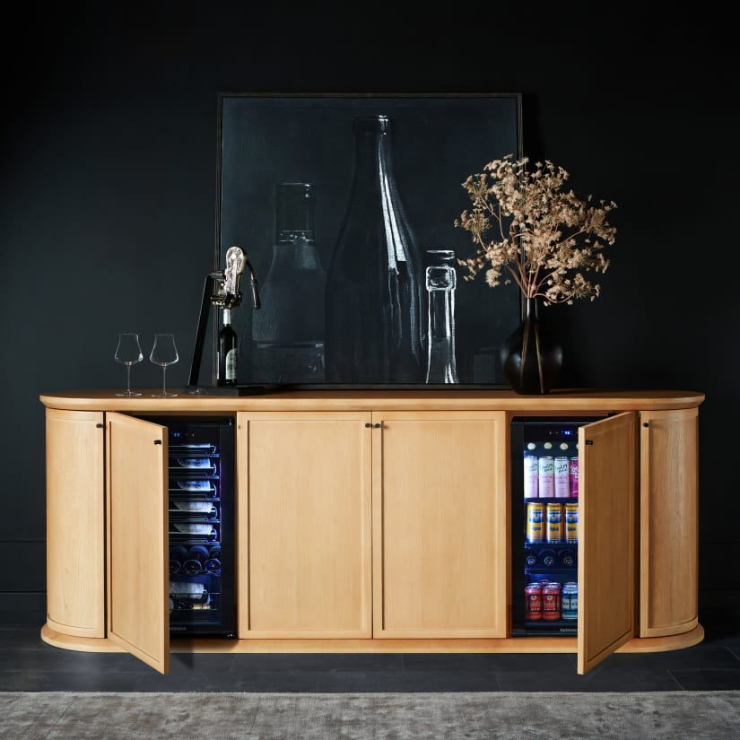 Provence with One VinoView Wine Fridge and One Beverage Center