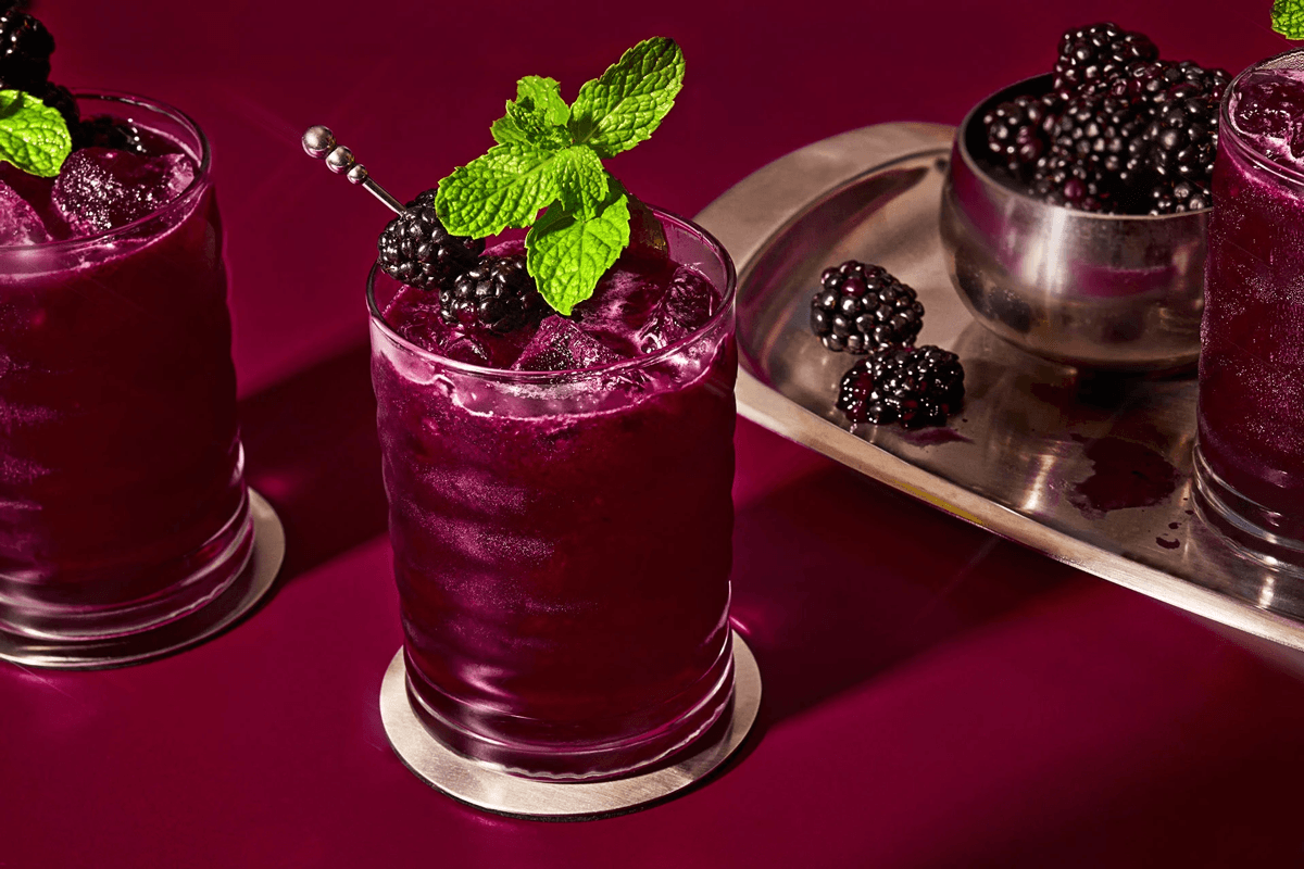 The Blackberry Bourbon Smash Is Trending for all the Right Reasons