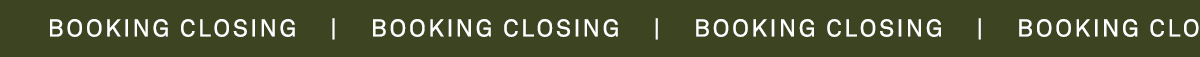 Booking Closing