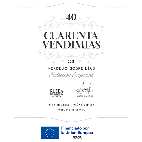 Cuatro Rayas 2025 Cuarenta Vendimias Verdejo Verdejo (Rueda), $18