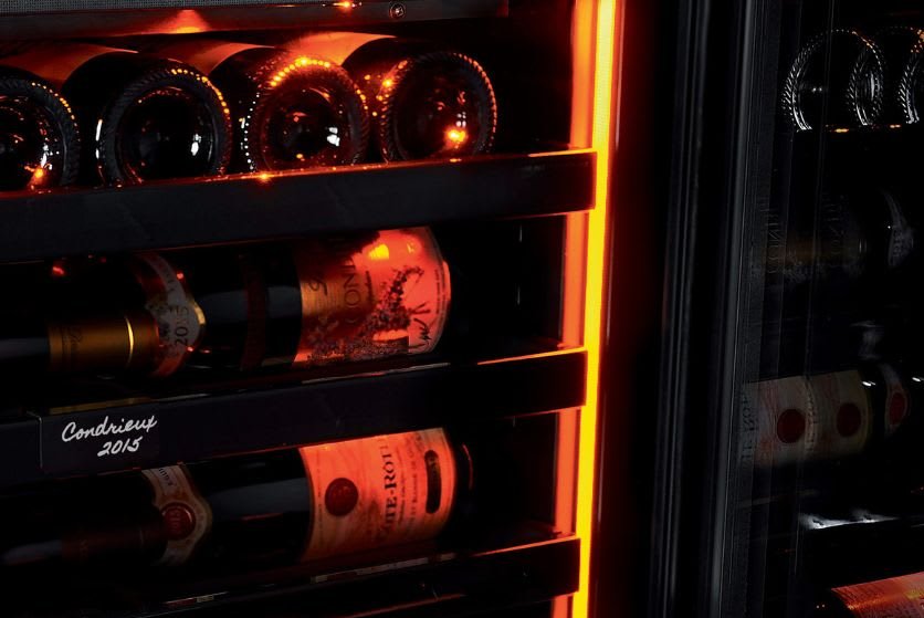 Full-Cabinet Amber Lighting