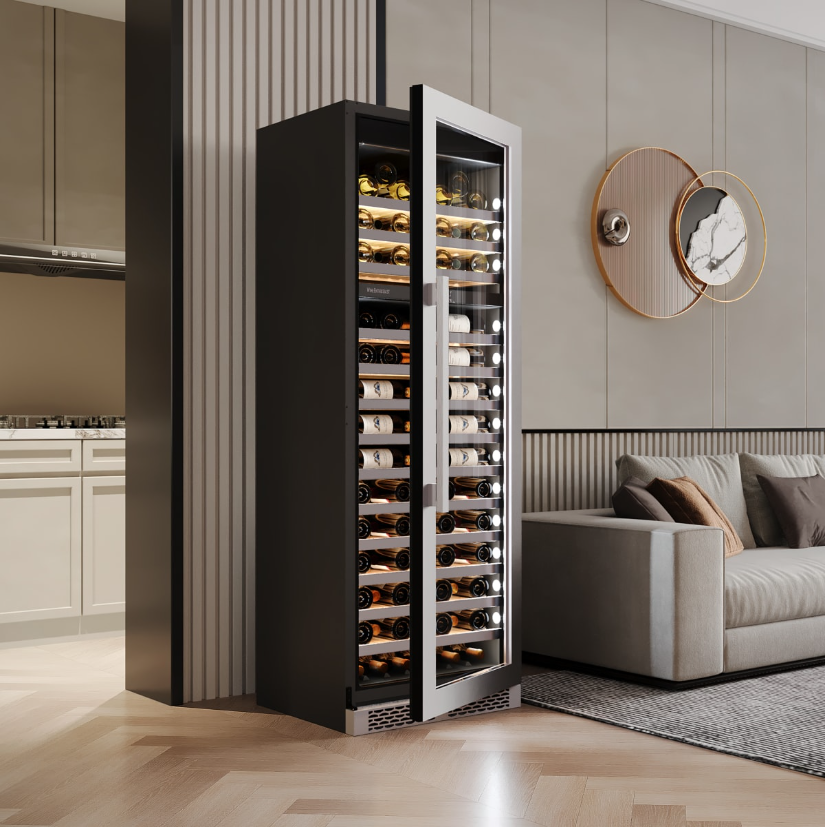Prestige 22.5” Counter-Depth Smart Wi-Fi Dual Zone Wine Cellar