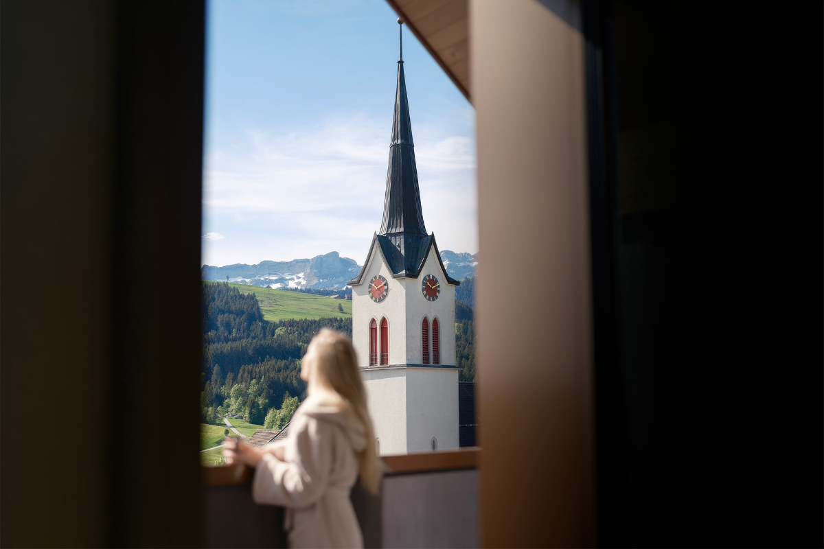 The Largest Wine Cellar in Switzerland Sits Inside a Luxe Wellness Hotel