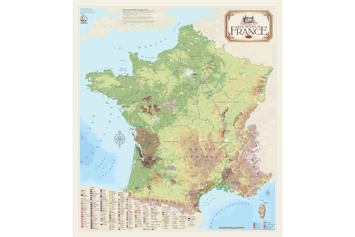Map Your Way Through French Wine Country