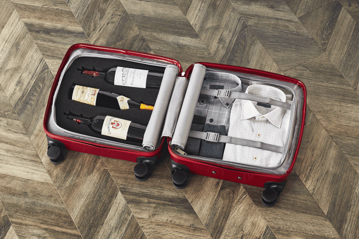 One Suitcase, Two Ways to Travel
