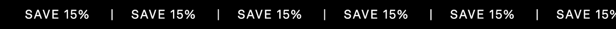 Save 15%