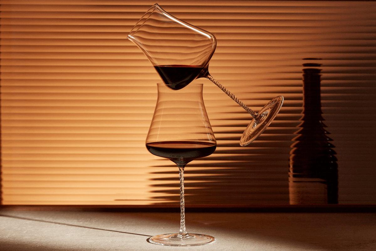 A Twist on the Classic Wine Glass