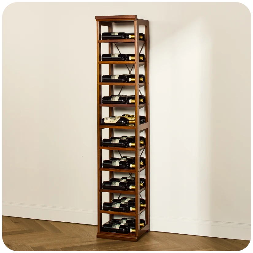 N'FINITY Full Height Triple-Deep Label-Forward Wine Rack N'FINITY Full Height Triple-Deep Label-Forward Wine Rack