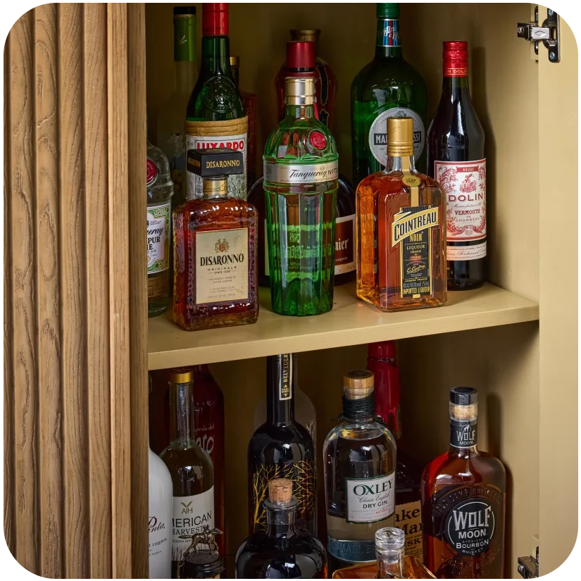 Beautifully Concealed Storage