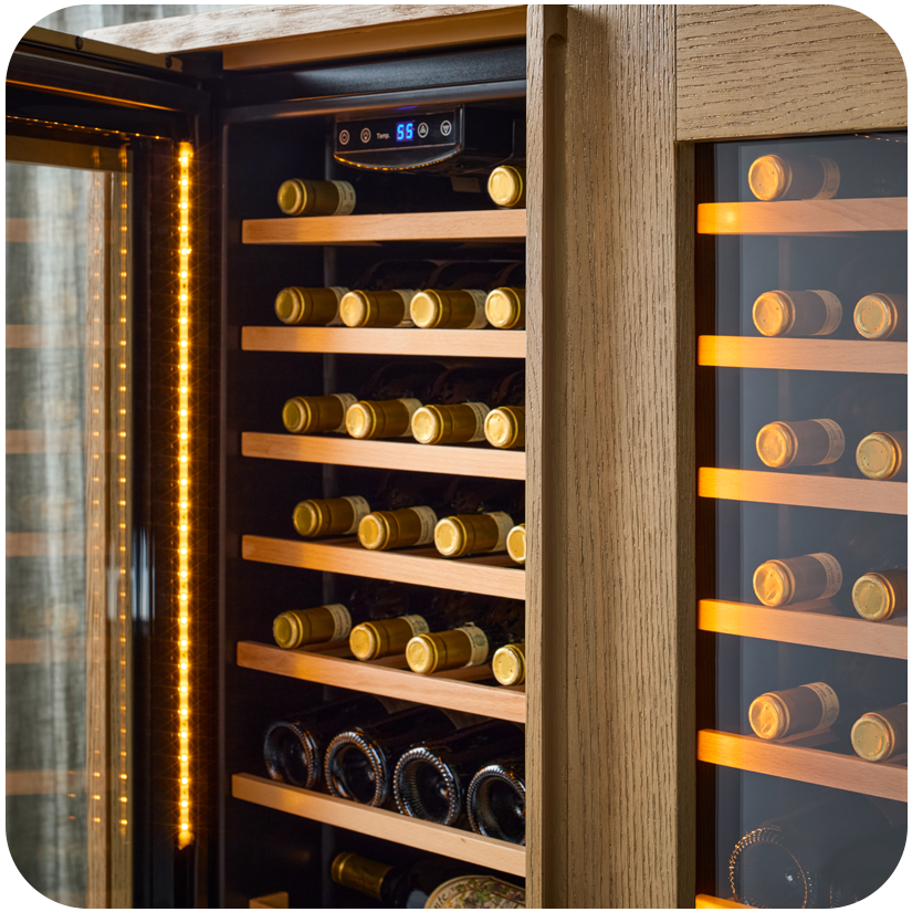 Two 26-Bottle Wine Fridges